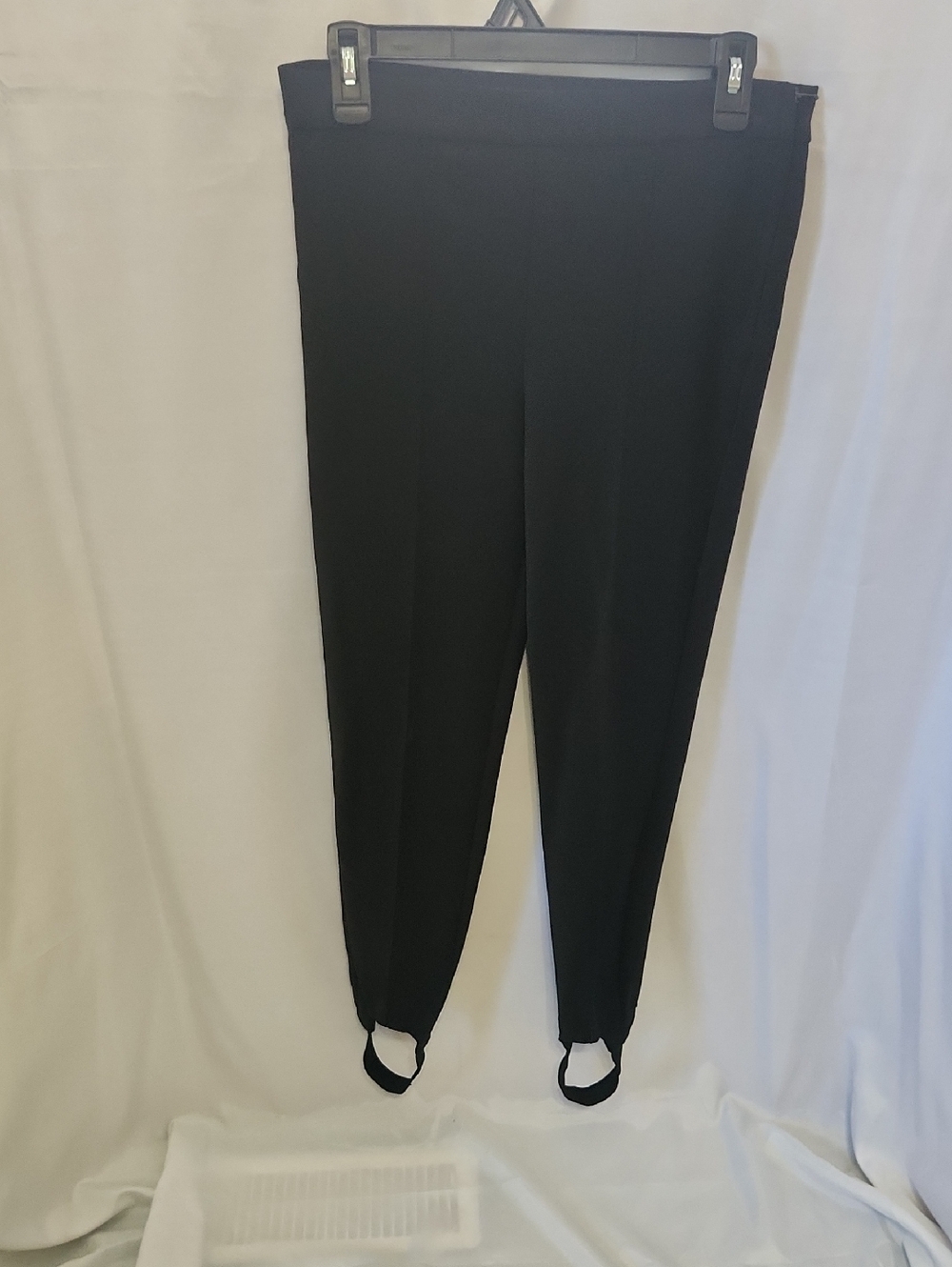 Zara Woman Black Ponte Stirrup Leggings